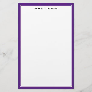 Simplicity DIY Frame White Personalised Stationery