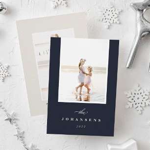 Simplicity Holiday Photo Card
