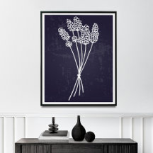 Simplicity in Bloom White Line Flower Drawing
