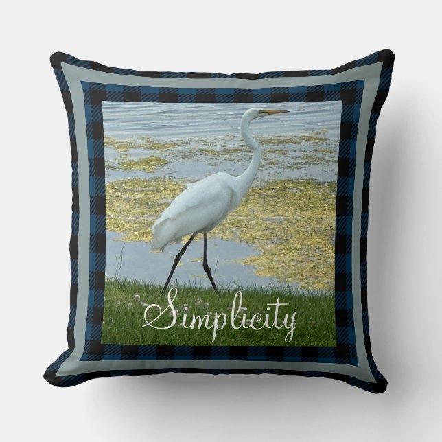 Simplicity Lakehouse Cushion (Front)