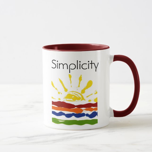 Simplicity Mug (Right)