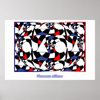 Simplicity of Colour and Form Poster