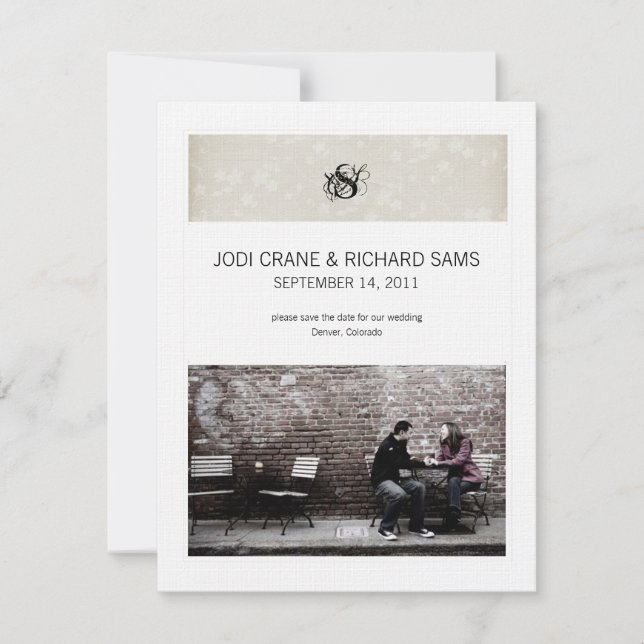 Simplicity Save the Date Announcements (Front)