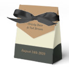 Simplified Bear Pride Favour Box for Gay Weddings