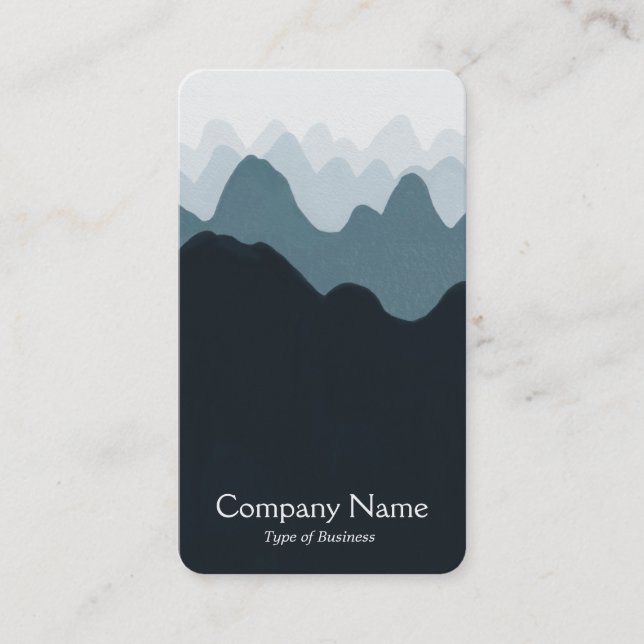 Simplified Landscape 02 Business Card (Front)