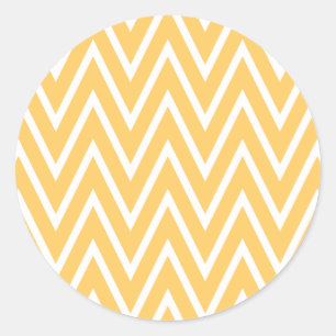 Simplified motives pattern 13 classic round sticker