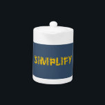 Simplify<br><div class="desc">Our life is frittered away by detail. Simplify. - Henry David Thoreau</div>