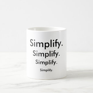 Simplify. (2 of 3) coffee mug