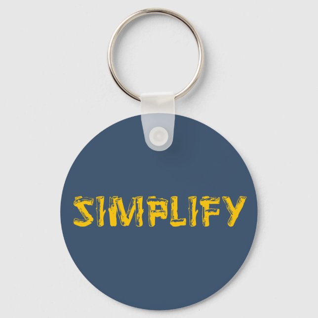 Simplify Key Ring (Front)