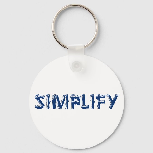 Simplify Key Ring (Front)