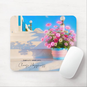 Simplify your Life, Choose Happiness !Mouse Pad Mouse Pad