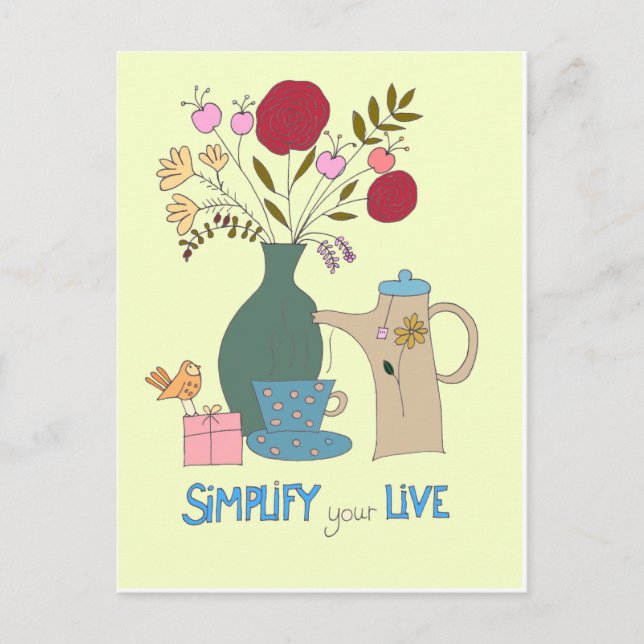 Simplify your live postcard (Front)