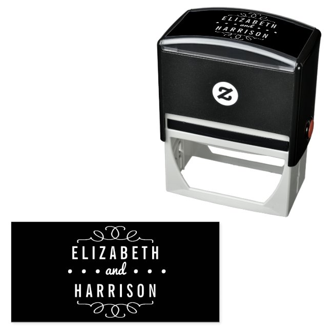 Simplistic & Elegant Self-inking Stamp (In Situ)