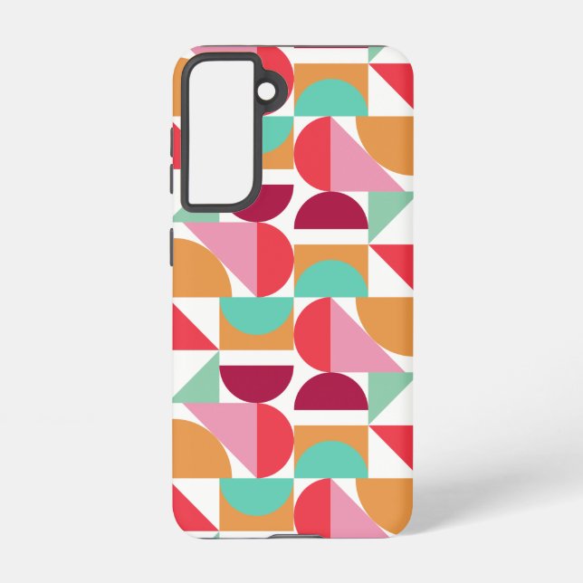 Simplistic Geometric Samsung S21 Phone cases  (Back)