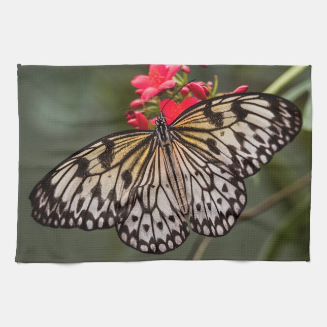 Simply a Paper Kite Butterfly Tea Towel (Horizontal)