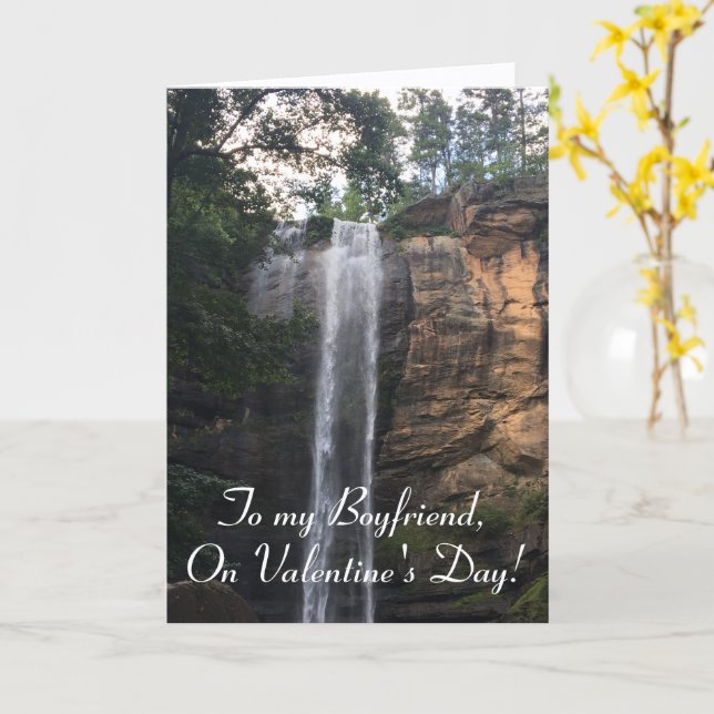Simply Adventurous, Boyfriend Valentine's Card (Yellow Flower)