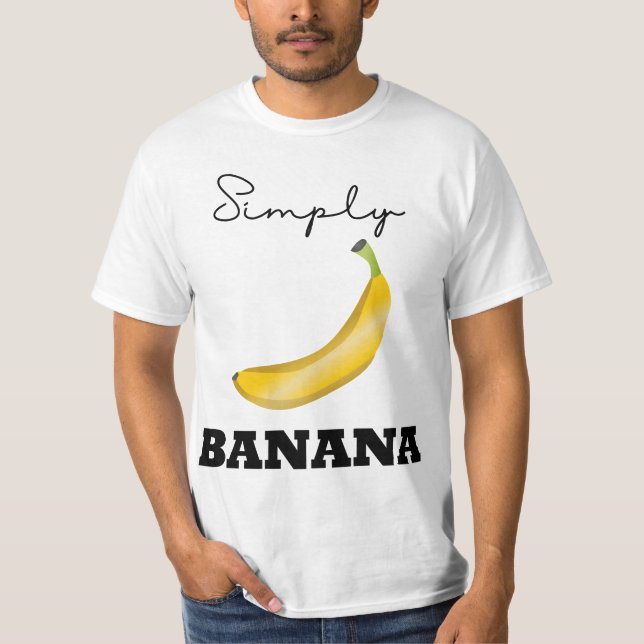 Simply Banana Theme Shirt (Front)
