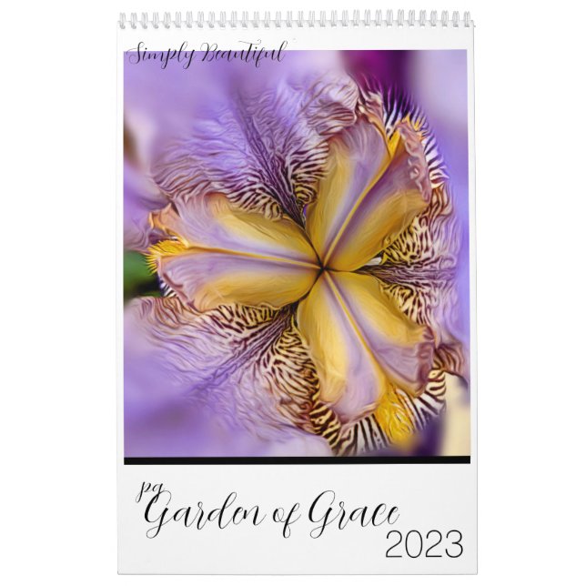 Simply Beautiful Flowers Wall Calendar (Cover)