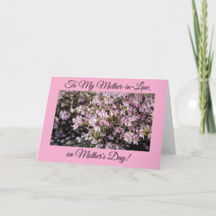 Simply Beautiful, Mother-in-law, Mother's Day Card