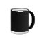 Simply Black Solid Colour Customise It