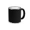 Simply Black Solid Colour Customise It
