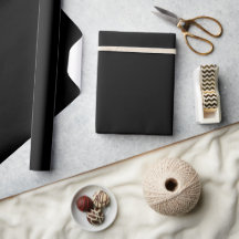 Simply Black Solid Colour Customise It
