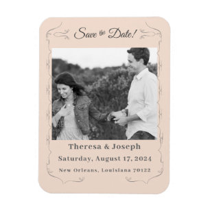 Simply Catholic Wedding Invitation Magnet