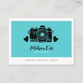 Simply Chic Camera Business Cards