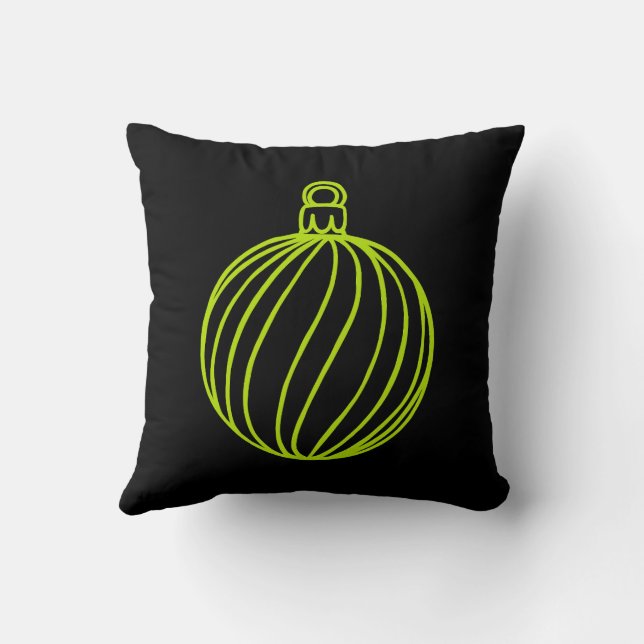 Simply Christmas Collection - Bauble Cushion (Back)