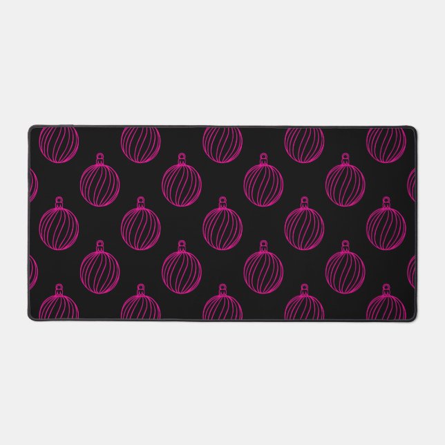 Simply Christmas Collection - Bauble Desk Mat (Front)