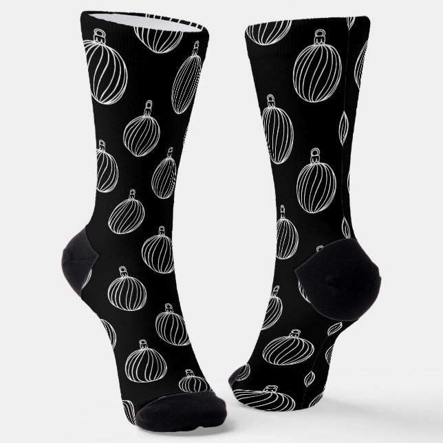 Simply Christmas Collection - Bauble Socks (Angled)