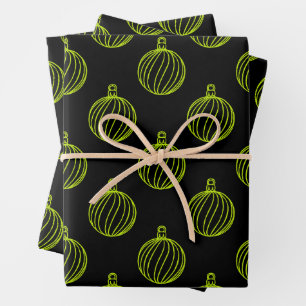 Simply Christmas Collection - Bauble Wrapping Paper Sheet