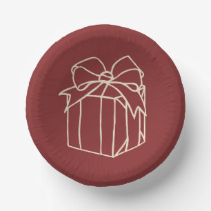 Simply Christmas Collection - Present Paper Plate