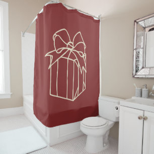 Simply Christmas Collection - Present Shower Curtain