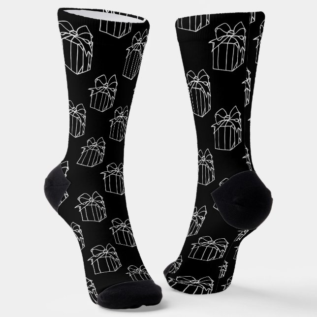 Simply Christmas Collection - Present Socks (Angled)