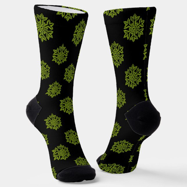 Simply Christmas Collection - Snowflake Socks (Angled)