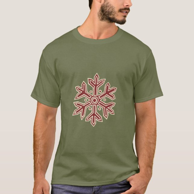 Simply Christmas Collection - Snowflake T-Shirt (Front)