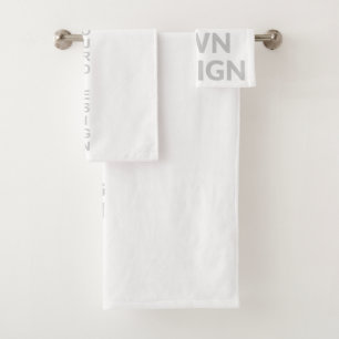 Simply - Create Your Own Bath Towel Set