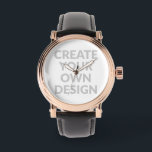 Simply - Create Your Own eWatch Watch<br><div class="desc">Upgrade your everyday style with a timeless watch designed to match your personality or brand. Whether you prefer a classic pocket watch, a sleek leather strap, a modern silicone band, or a stylish smartwatch band, this design lets you create your own look with ease. Add your name, logo, or special...</div>