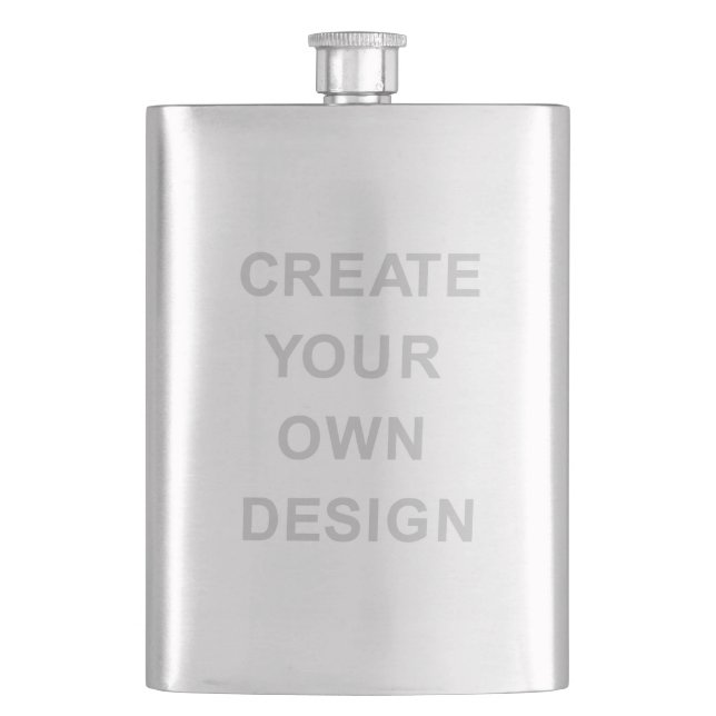 Simply - Create Your Own  Hip Flask (Front)
