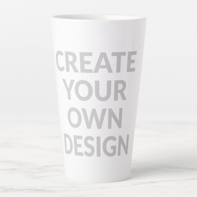 Simply - Create Your Own  Latte Mug (Front)