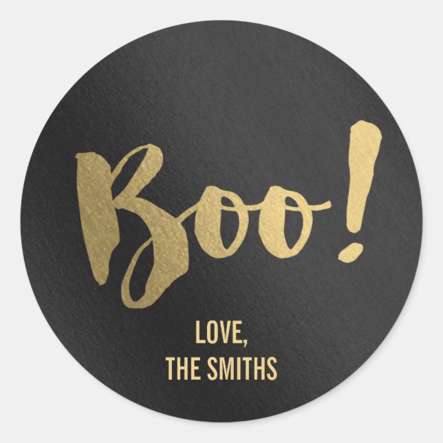 Simply Dashing Halloween Gift Tag Stickers (Front)