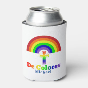 Simply De Colores Can Cooler