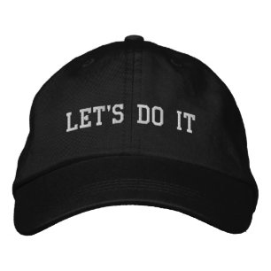 Simply - DIY Monograms & Names Embroidered Hat