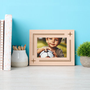 Simply Elegant Minimalist Stars Etched Frames