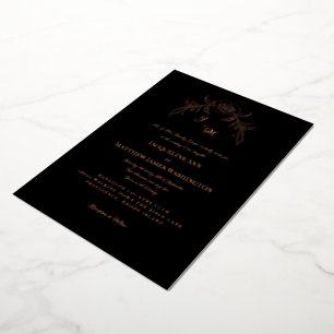 Simply Elegant Rose Gold Vintage Black II