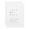 Simply Elegant Typography Modern Save The Date