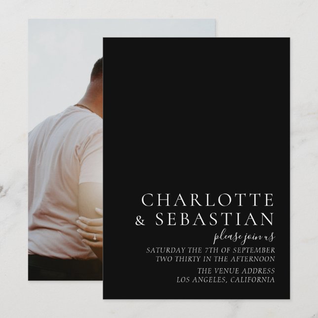 Simply Elegant Wedding (Front/Back)