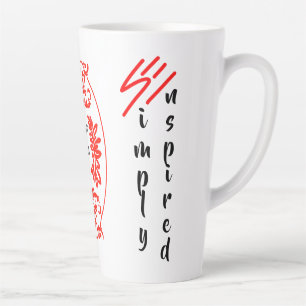 Simply Enspired "A Cup at a Time” Latte Mug