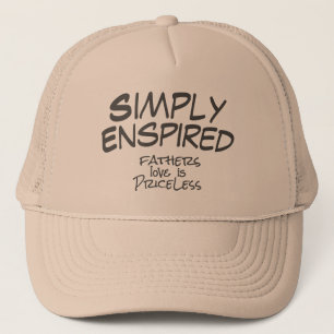 Simply Enspired Fathers Love Customisable Trucker Hat